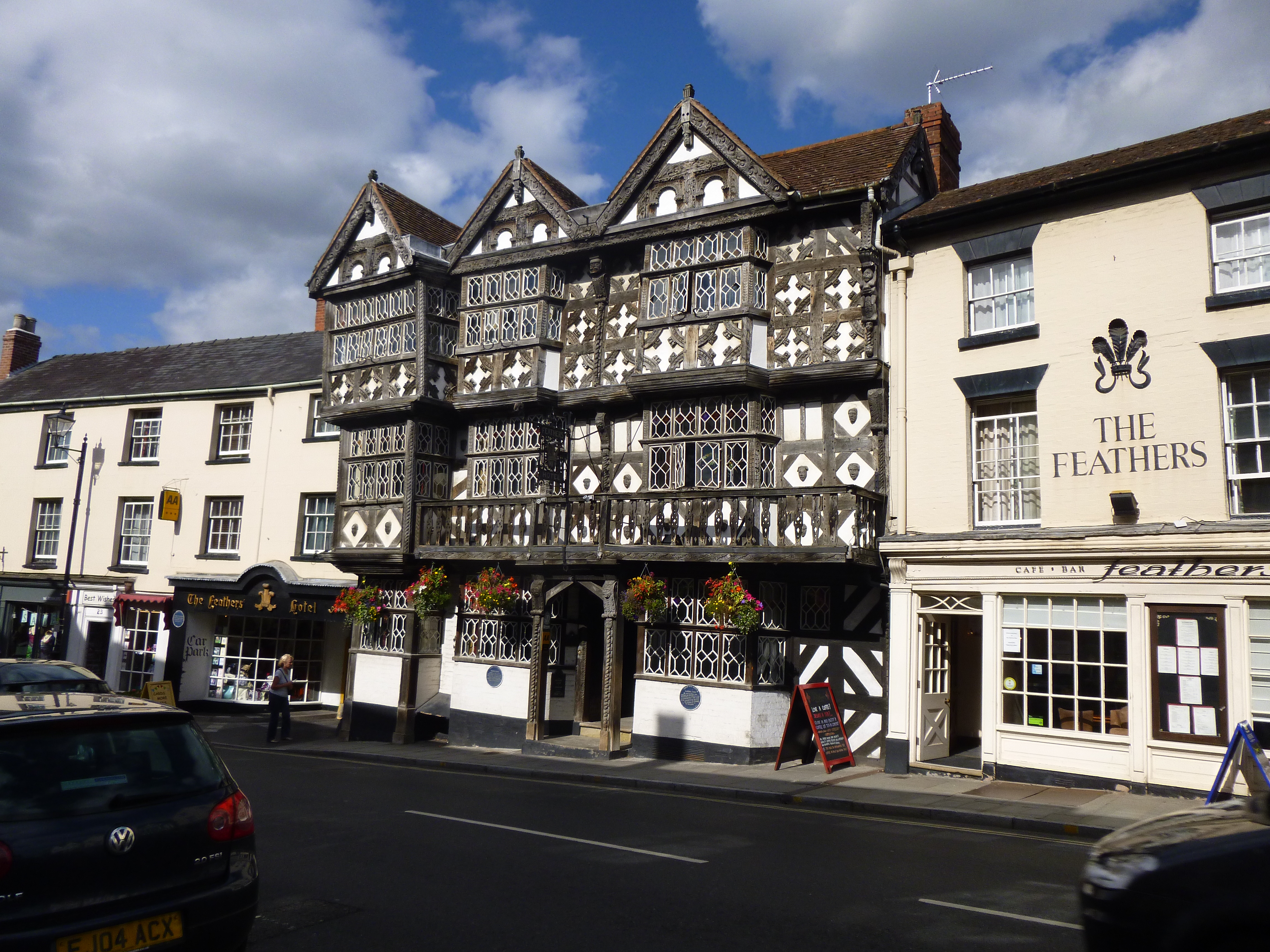 The Feathers in Ludlow