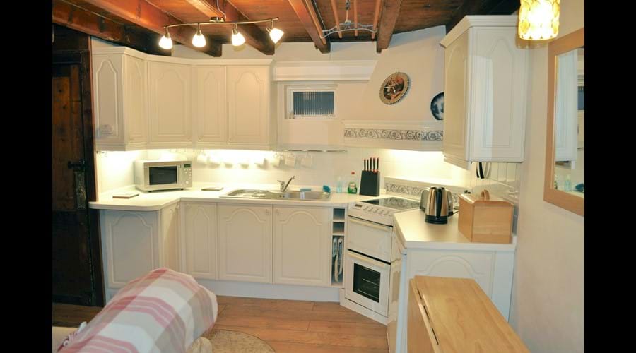 Well-equipped kitchen