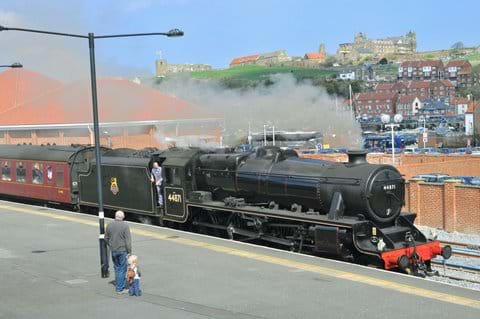 Steam train to Pickering