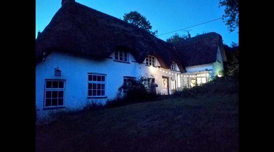 Merlewood Cottage, early evening