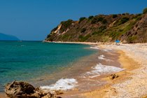 Spithi Beach - a 5 minute walk from the villa