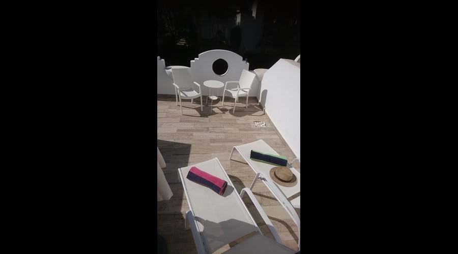 Upper sun terrace