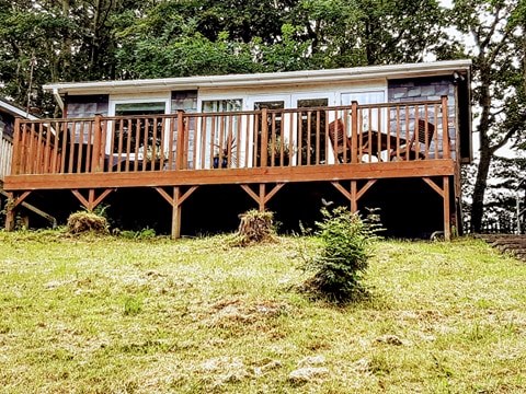 log cabin crib