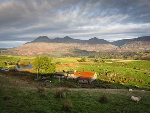View to The Moelwyns from Llan Ffestiniog 