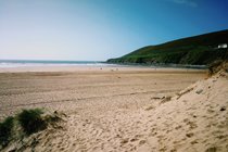 Saunton Sands (15 miles away)