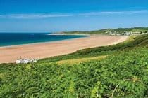 Woolacombe Beach (10 miles away)