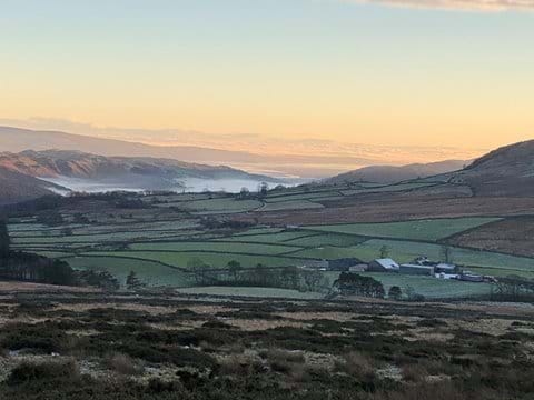 The Duddon Valley looking towards Broughton in Furness