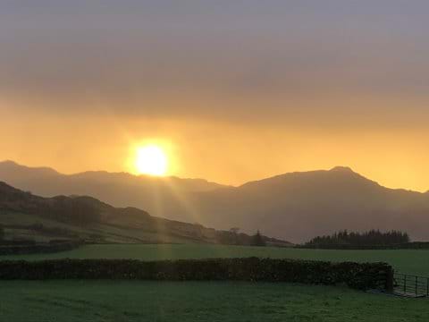 Sunrise over Stickle Pike, Duddon Valley
