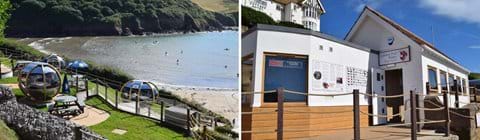 The Lobster Pod Bistro in Hope Cove