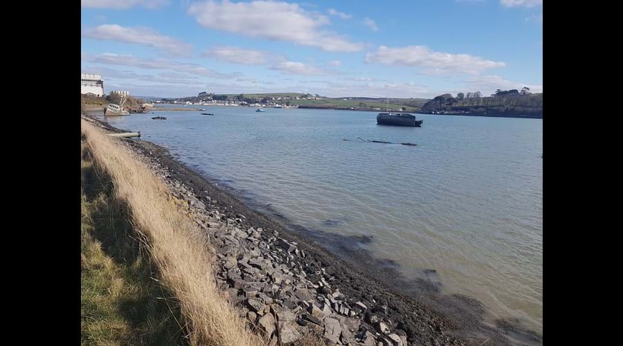 Approaching Appledore from the SW Coastal Footpath