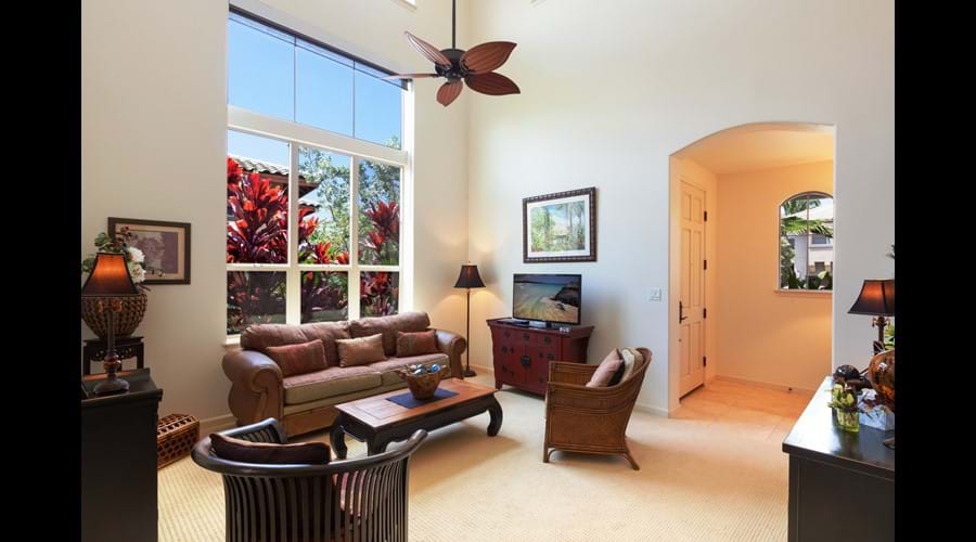 Spacious living area