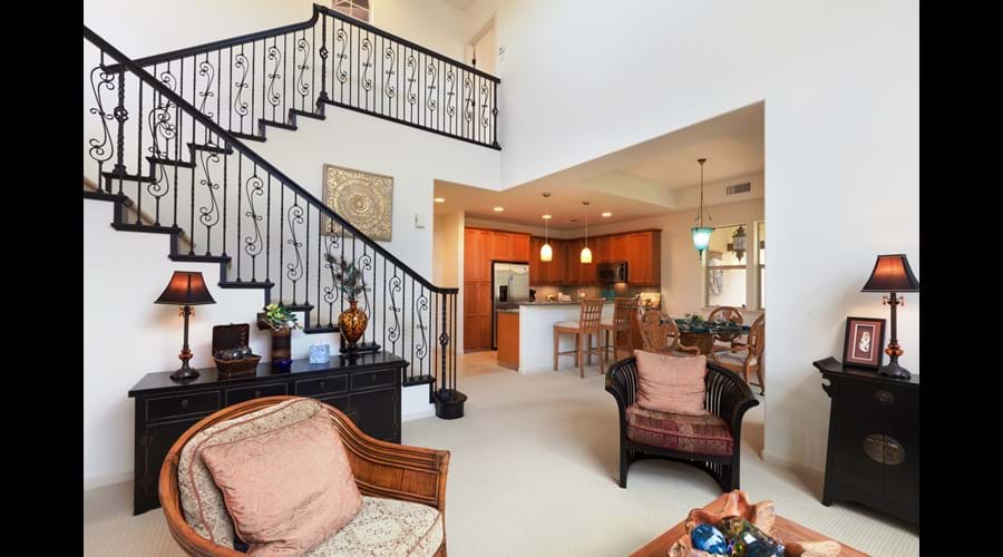 Bright open space living area