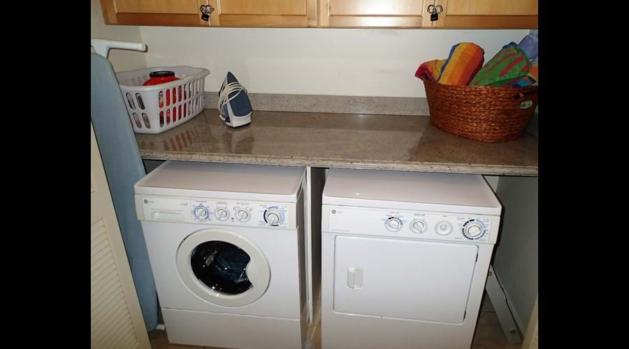 Fully equipped laundry