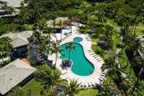Fairways at Mauna Lani pool aerial photo