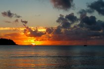 Sunset at the Resort