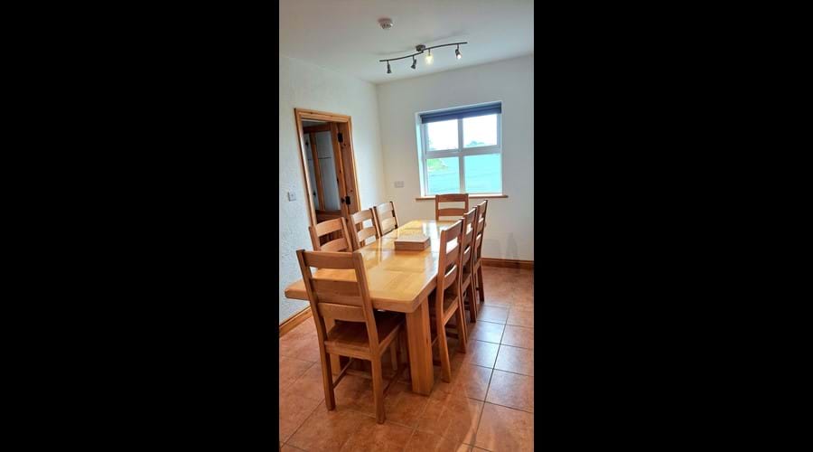 The dining room