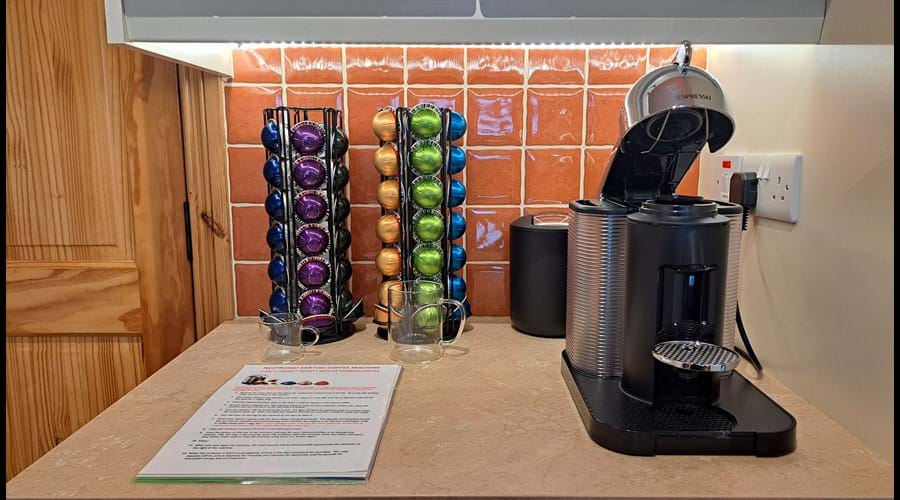 Nespresso Espresso/Coffee Bar (capsules provided)