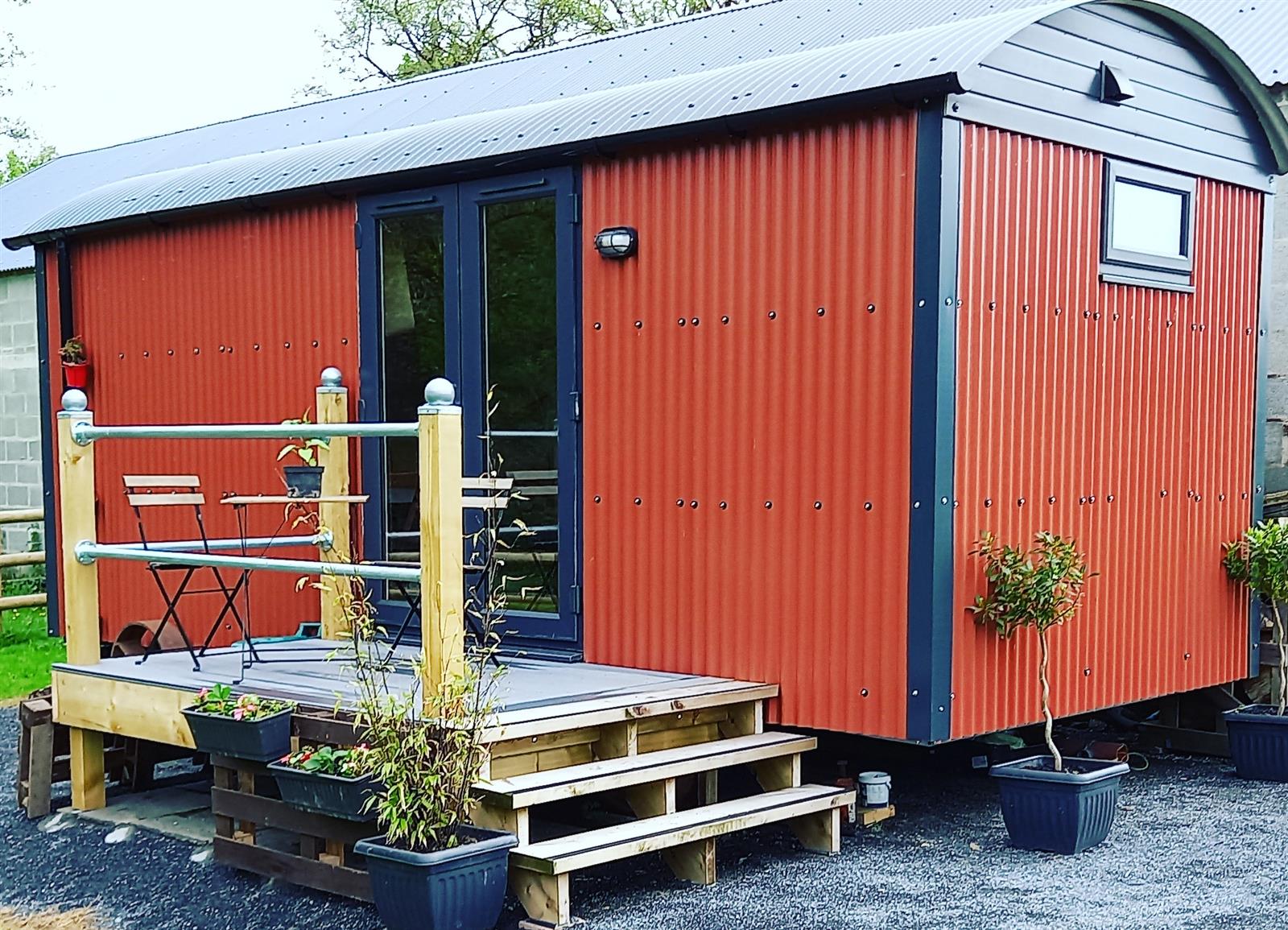 Red shed patio store cooler