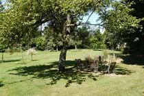 Le Haut Fresnay - The Main Lawn Area (leading to the orchard)