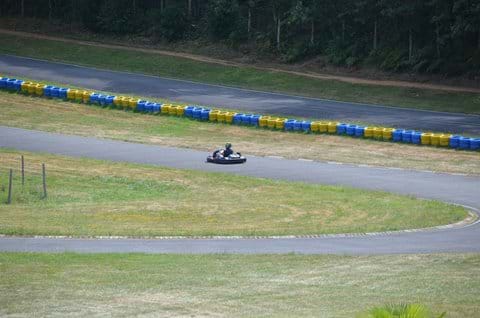 A thrilling day out at the Go-Kart track just 15 minutes away