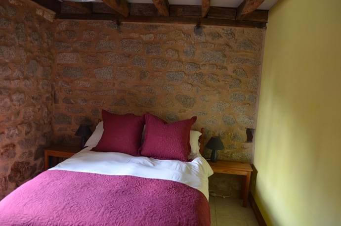 The Railway Cottage - 10 person gîte - double bedroom on ground floor