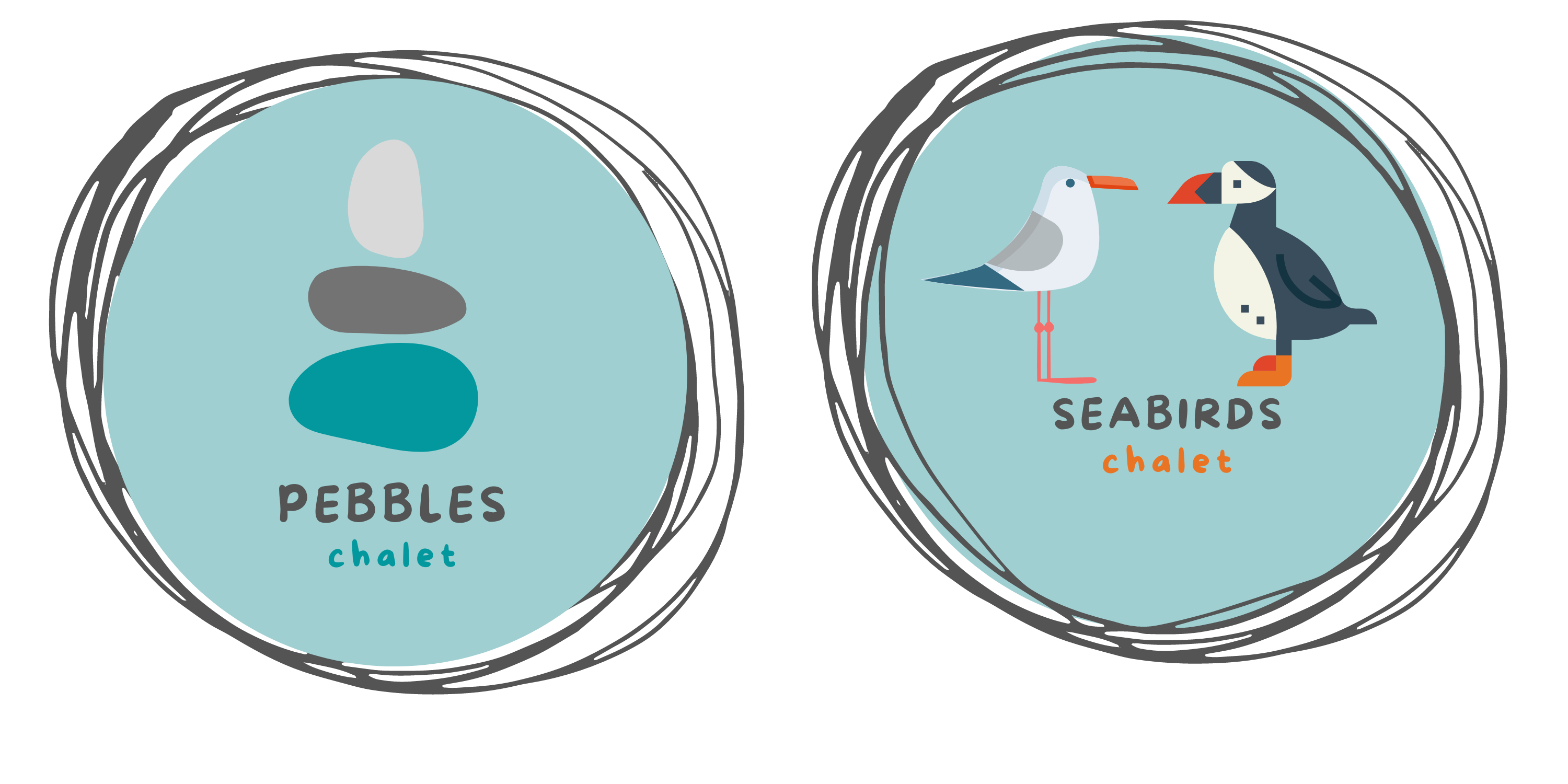 Logo - Seabirds & Pebbles