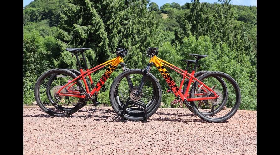 Symonds Yat Bike Hire is just 5 minutes walk away