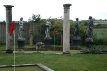 Get competitive with a fun round of minigolf at Wye Valley Miniature Golf - 5 mins walk away