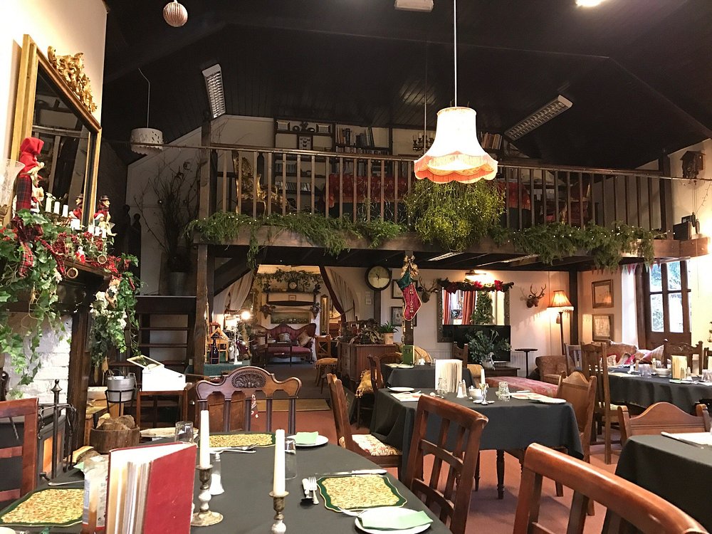 The perfectly quirky Potting Shed restaurant in Whitchurch