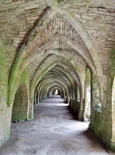 Fountains Abbey, Ripon, North Yorkshire by Joanne Storey