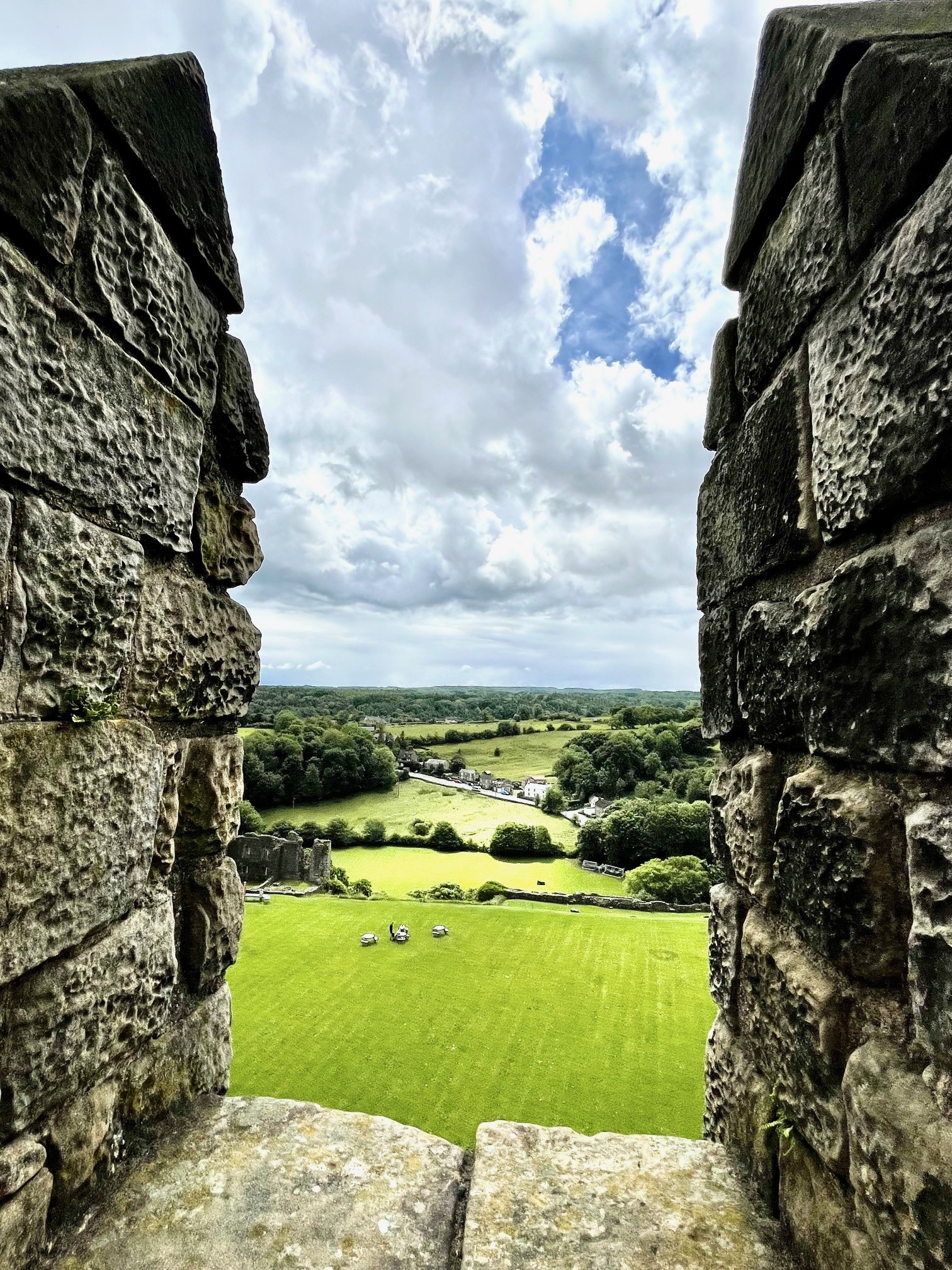 View from Richmond Castle