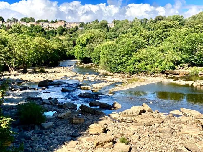 Richmond, The River Swale and Falls