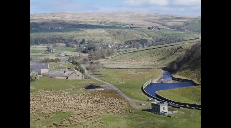 View from Burnhope Reservoir