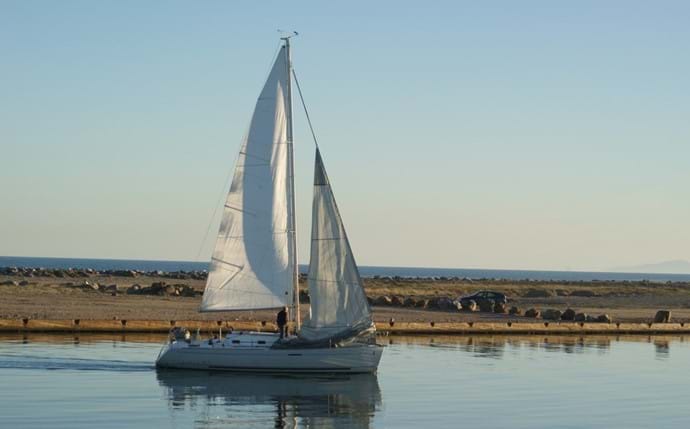Sailing, a popular activity