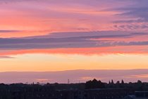 One of the many stunning sunrises from the dining room window