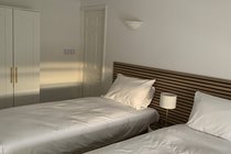 Third bedroom set up as twin bedroom but can be super king too