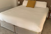 Comfortable super king bed in Minster bedroom
