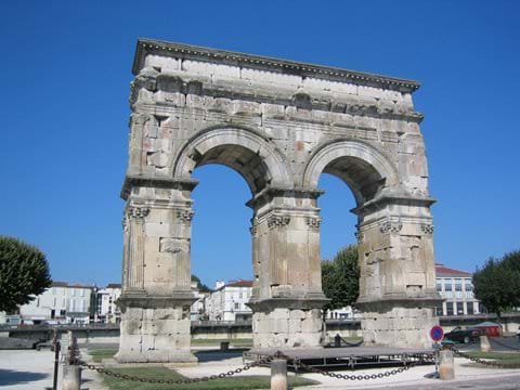 Striking Germanicus Arch at Saintes