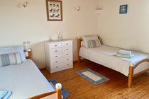 Spacious Twin Bedroom with high ceiling