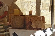 And gorgeous cheeses to buy and taste at the market too, as well as much smaller ones of course