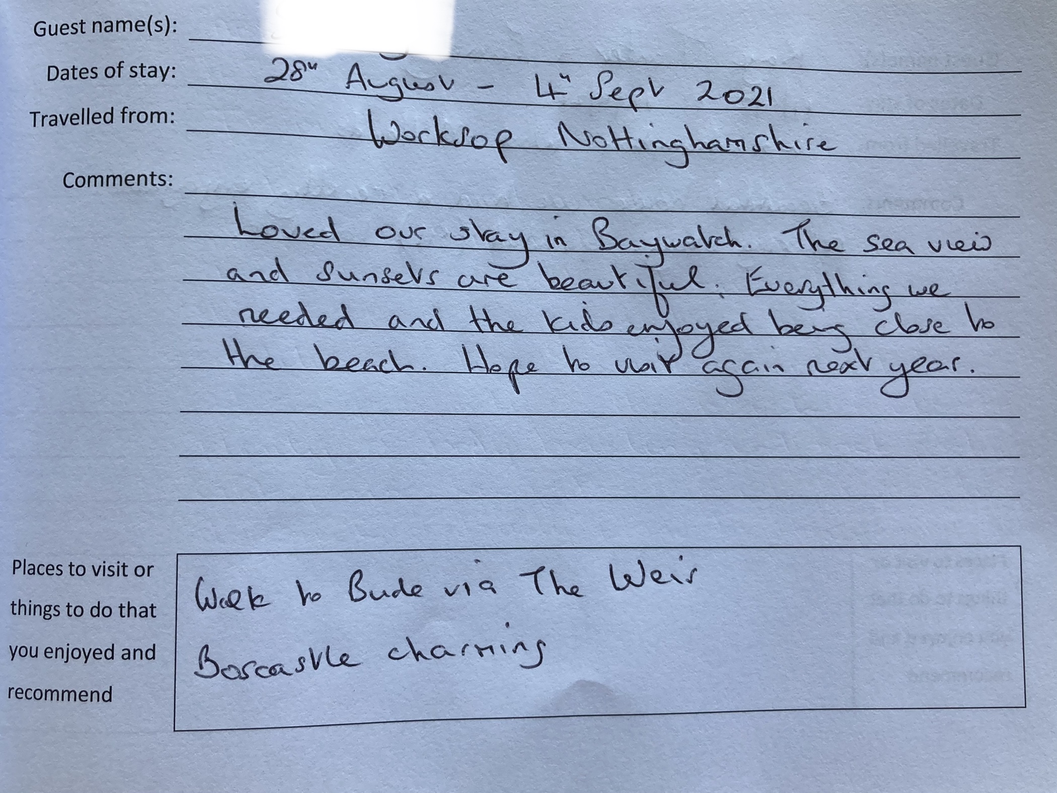 Baywatch Testimonial