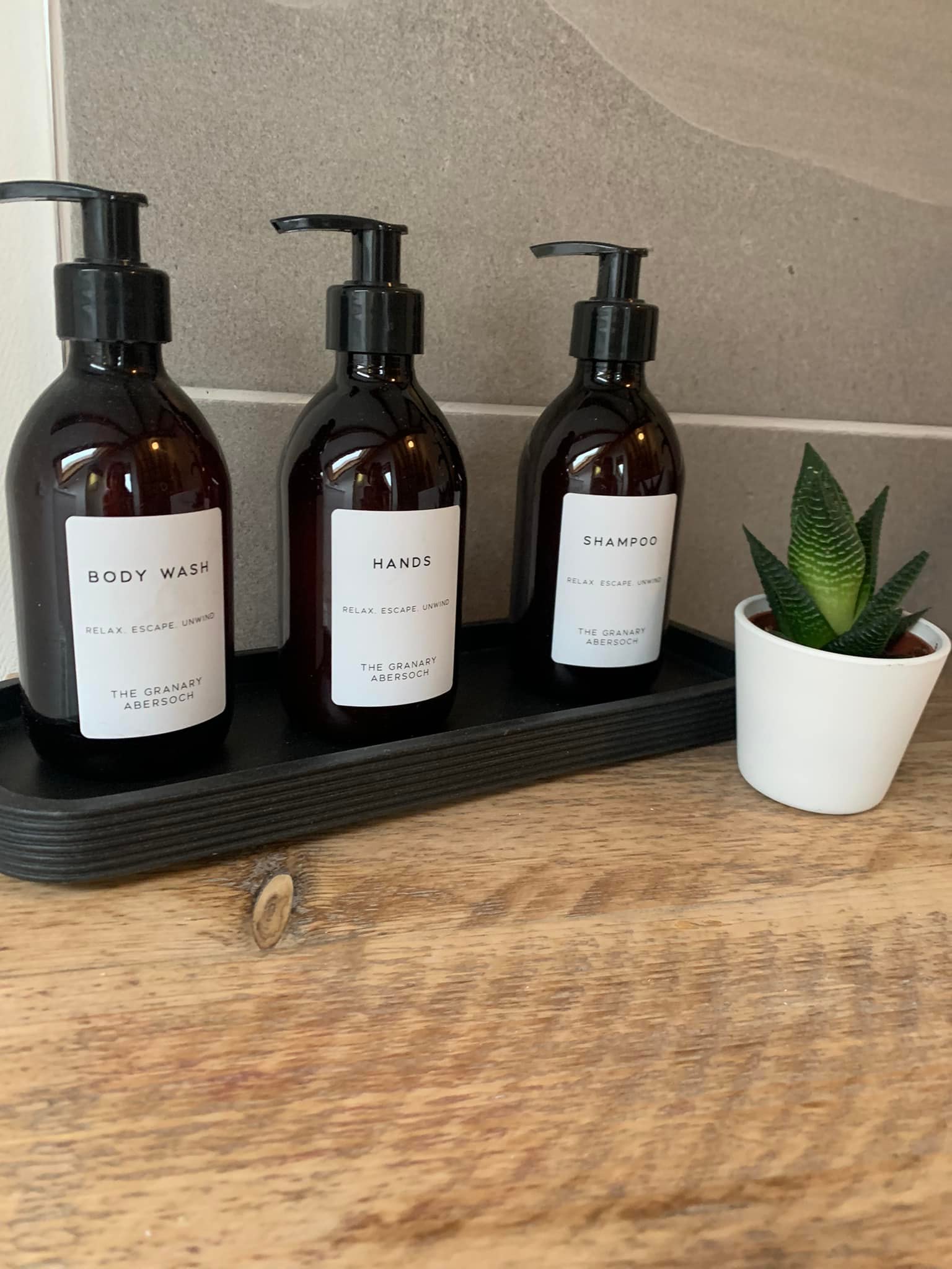 Toiletries available 