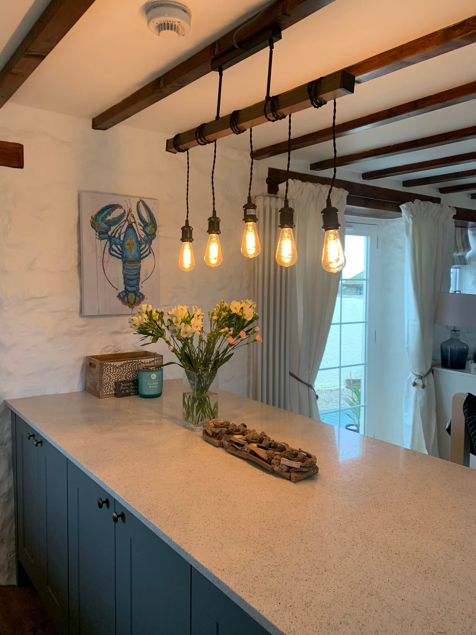 A lovely place to sit with a coffee or glass of wine