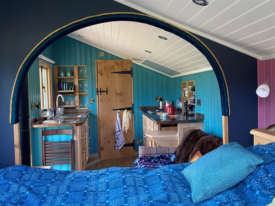 Boutique glamping cabins. Romantic cabins ,  Aberystwyth Mid Wales
