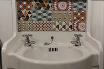 Quirky Basin tiles!