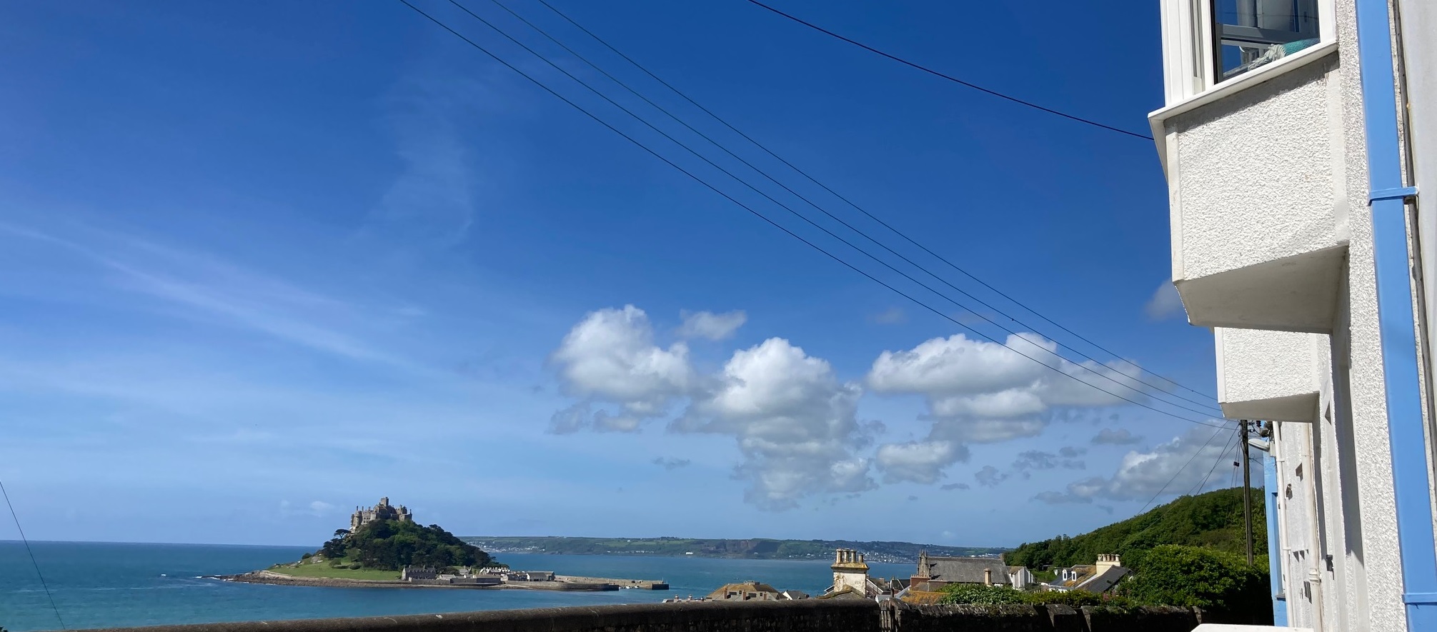  View of St. Michael's Mount from the cottage