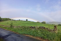 View from bottom of driveway