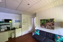 North Wing Apartment Living area and kitchenette