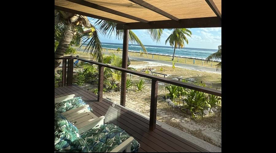 View from the West Wing out over Indian Ocean