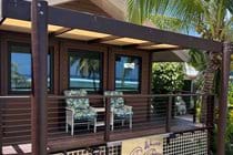 Deck of West Wing overlooking the Indian Ocean